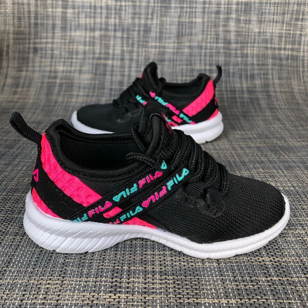 Fila Kids Lightspin Active Sneakers Shoes Toddler Girls size 6
